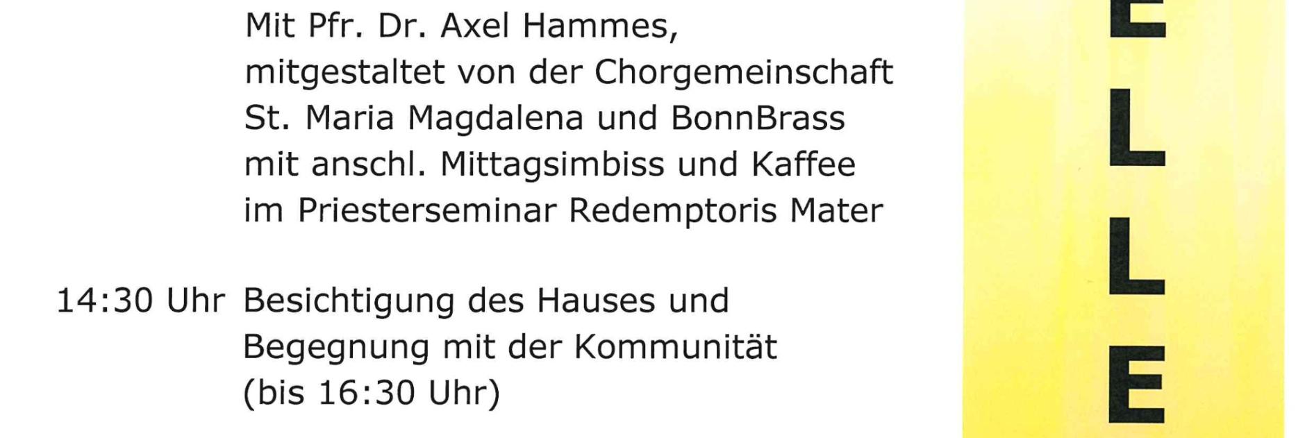 Kapellenfest 2026