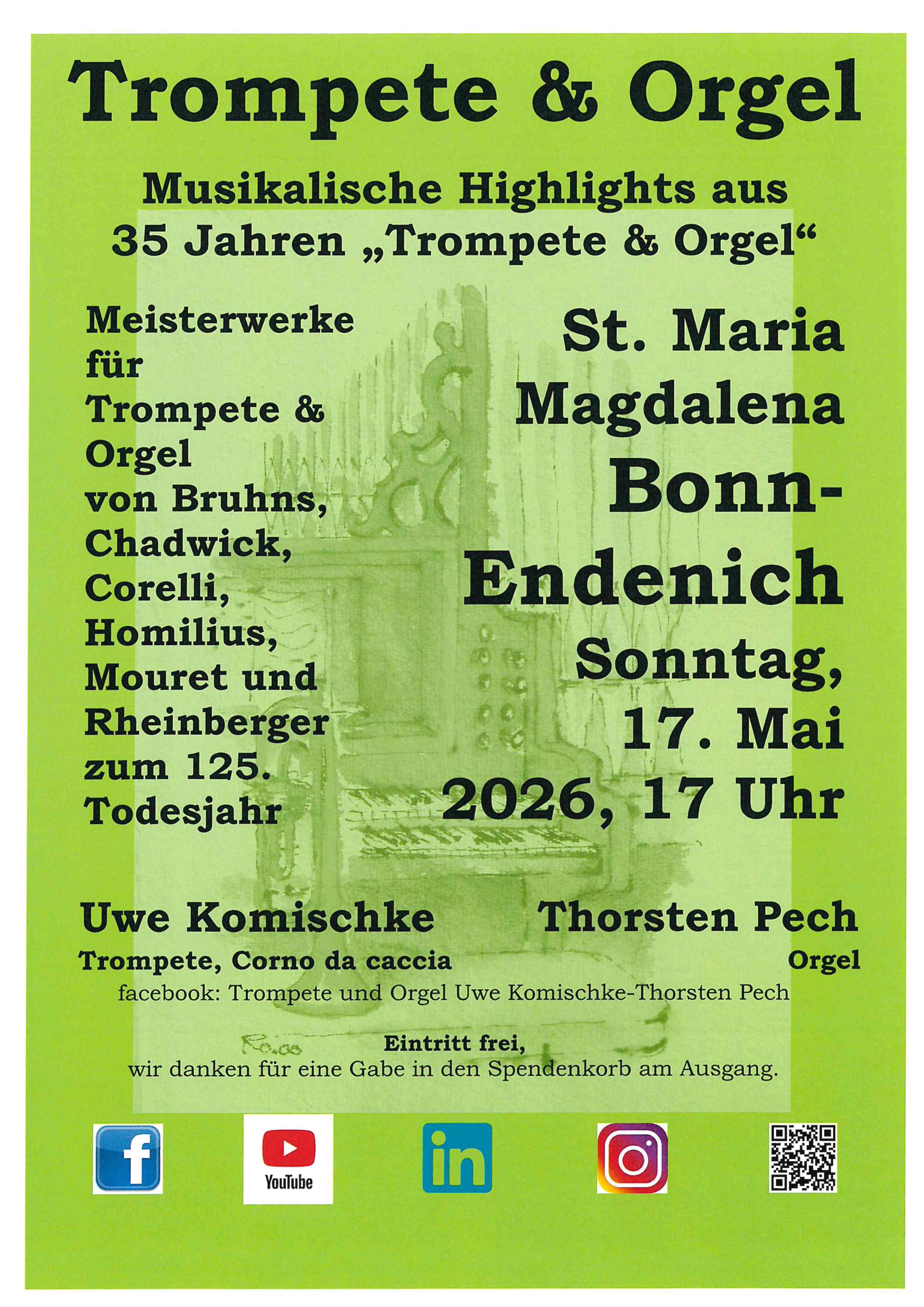 Trompete und Orgel