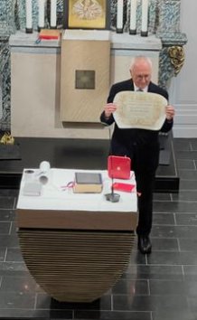 Verleihung pästliches Ehrenkreuz