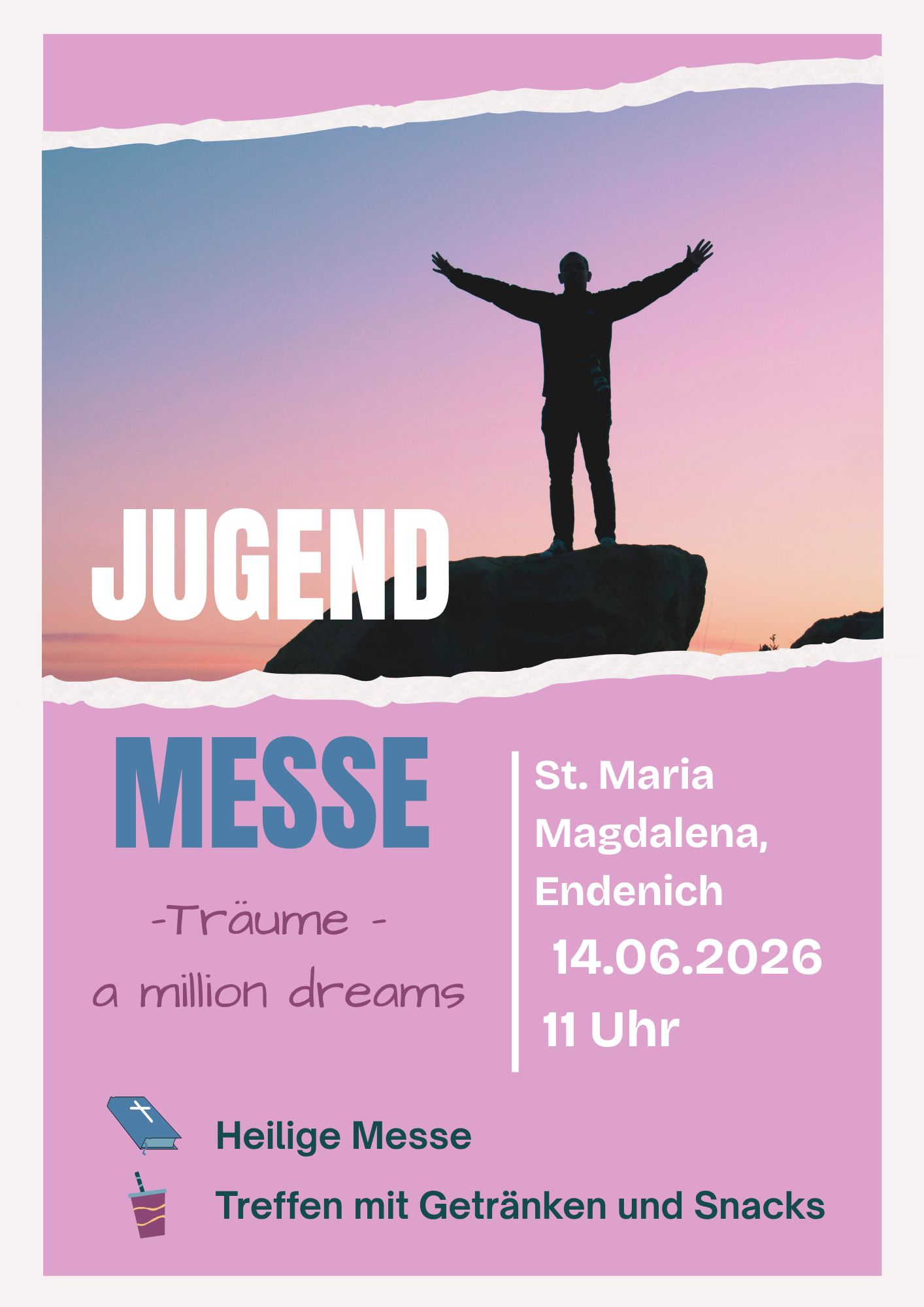 Plakat Jugendmesse Juni 2026