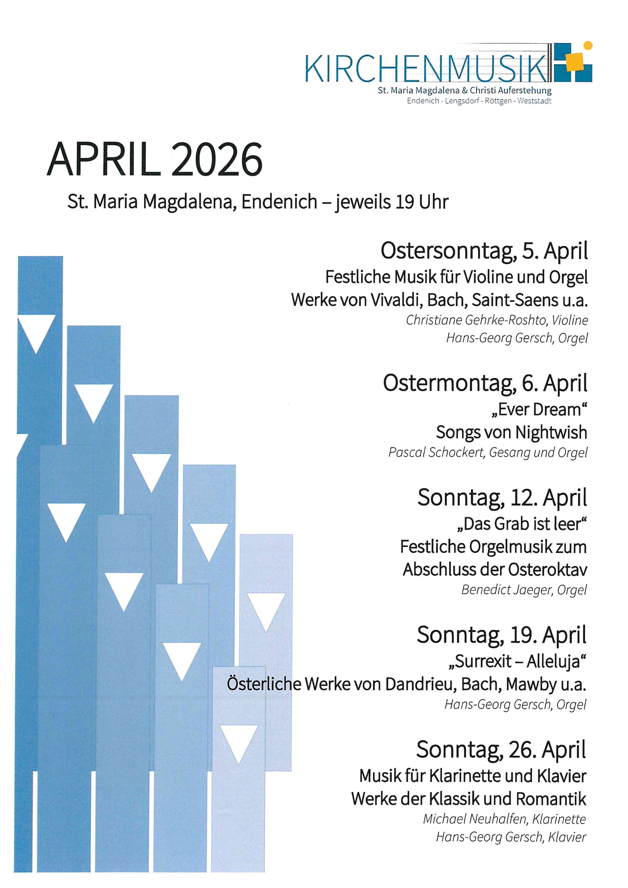 2026 Abendmusiken April